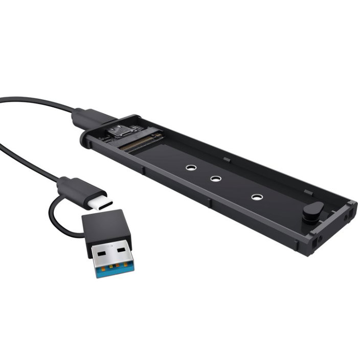 Trust Caja externa para SSD M.2 USB-C Negro 25806